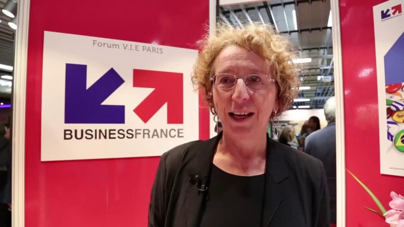 Muriel Pénicaud lors du forum VIE 2016