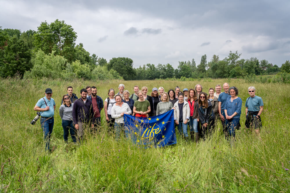 Visite du projet Danois, le LIFE Bioscape, en Occitanie, reçu par le LIFE Biodiv'Paysanne, le LIFE Coteaux Gascons et le LIFE Terra Musiva
